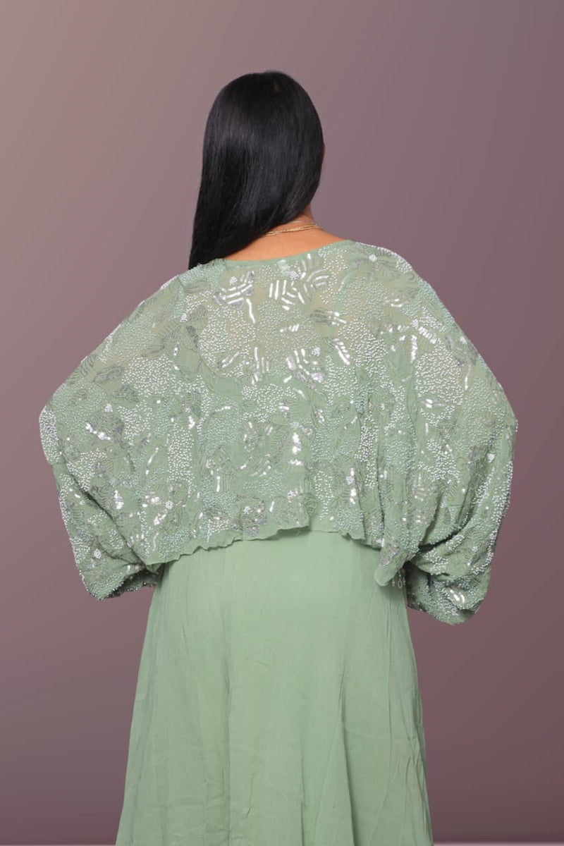 The 'Mint Mojito' Koti with Palazzo Set