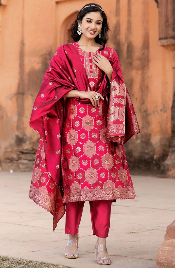 Pink Maharaja Suit