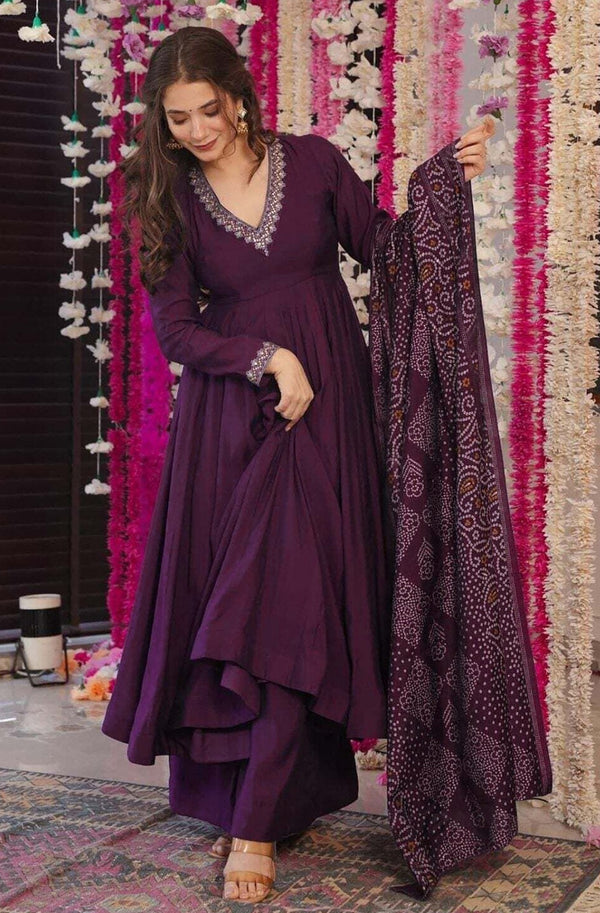 Purple Taara Suit