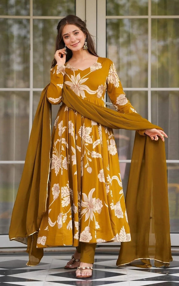 Mustard Vaani Suit